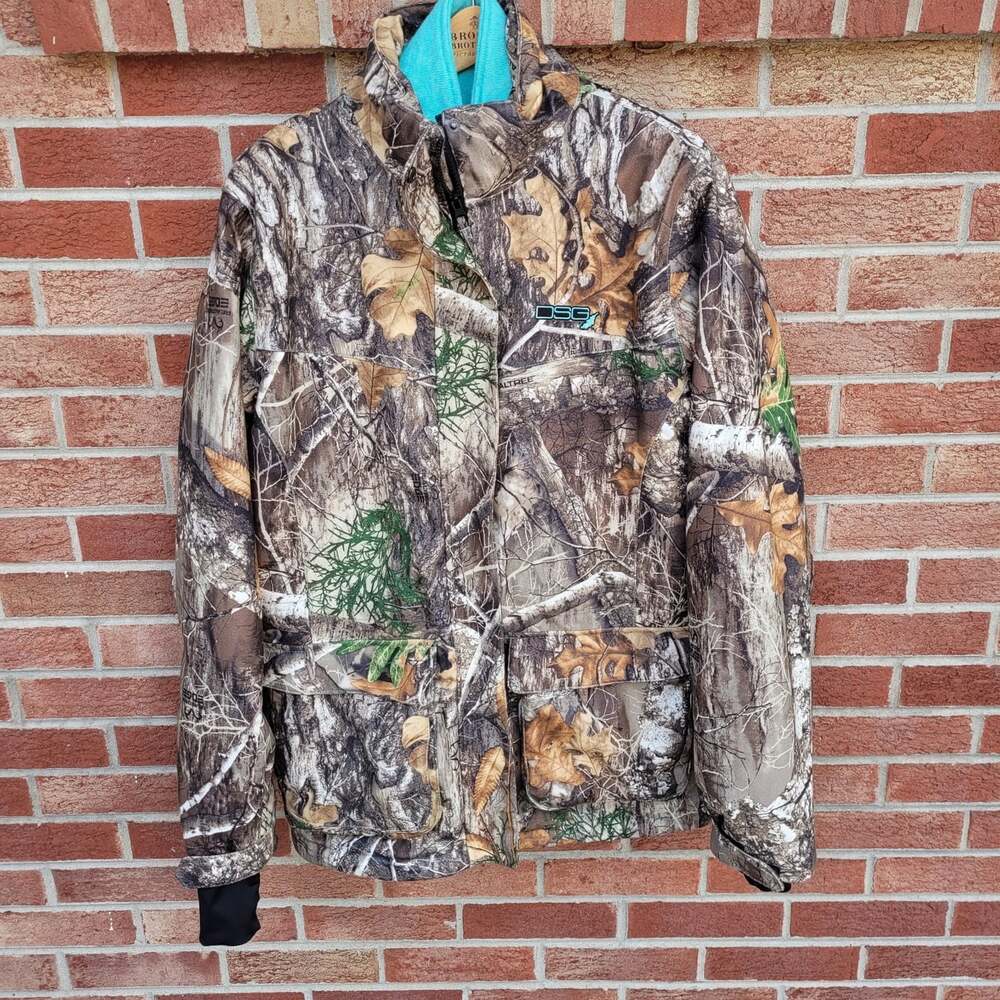DSG Realtree Camouflage Jacket Women's Size Large Removable Inner Jacket